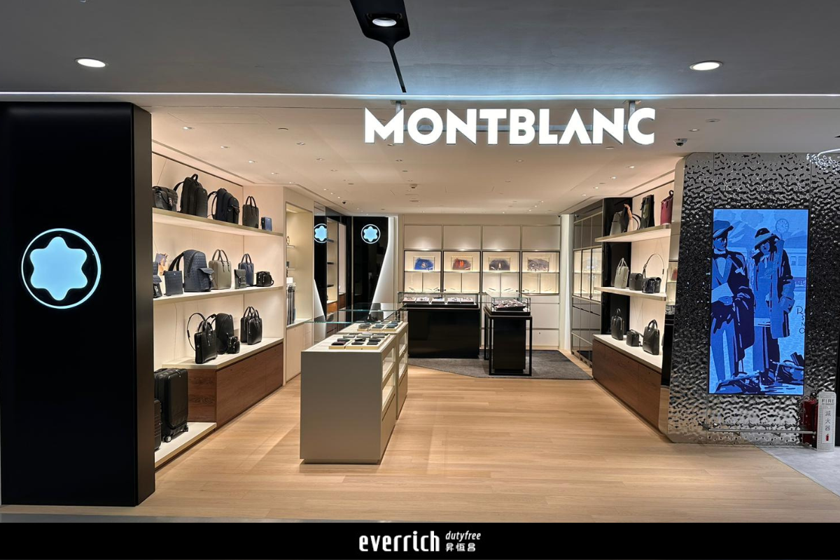 松山機場MONTBLANC新店開幕
