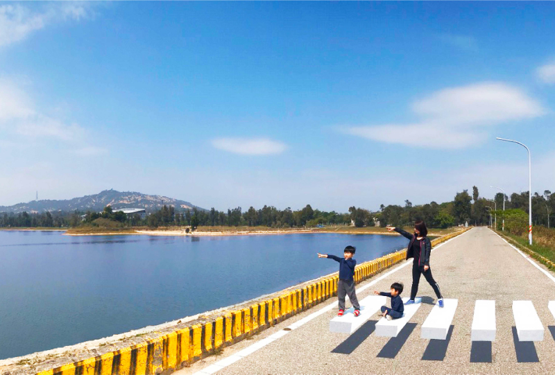 太湖 & 漂浮斑马线