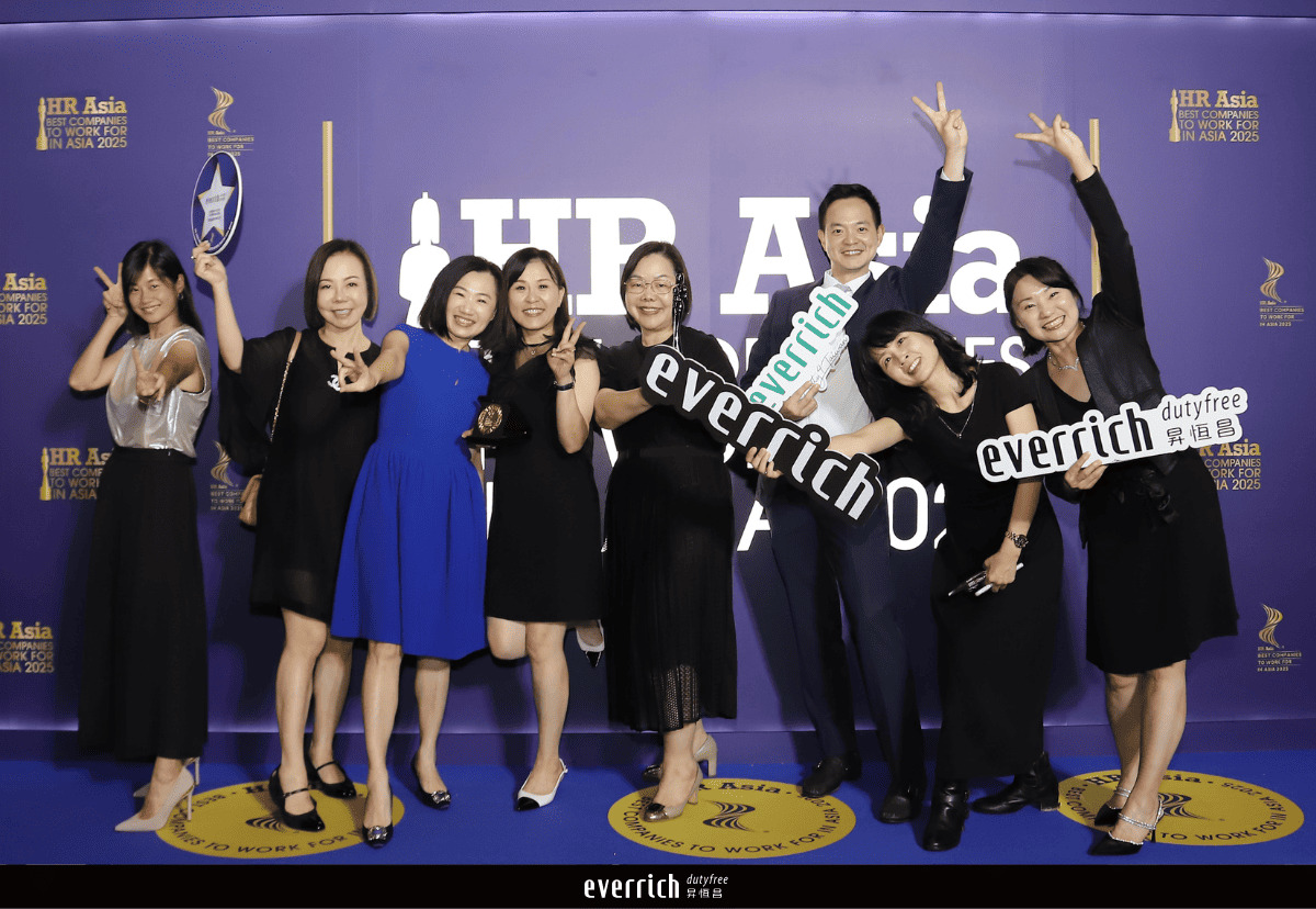 EVERRICH Recognized as One of the “Best Companies to Work for in Asia” for the Second Consecutive Year and Adds the “Sustainable Workplace Award” to Its Honors