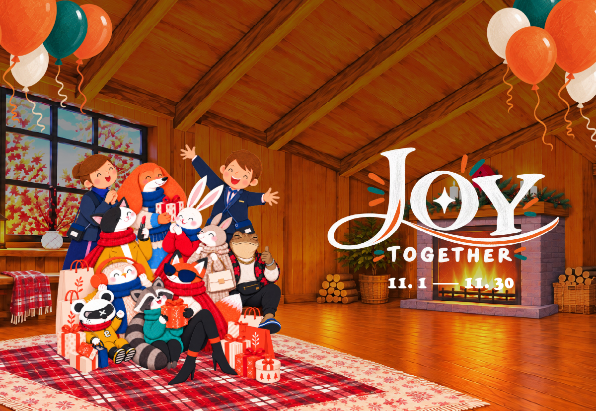 JOY TOGETHER會員感恩季