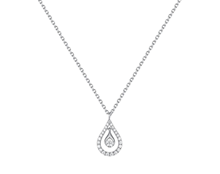 EVER RICH JEWELRY 鑽石項鍊 心動