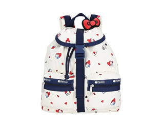 LeSportsac 小型掀蓋後背包