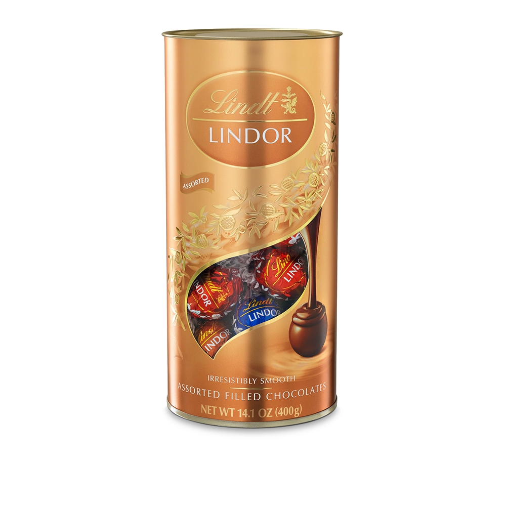 Lindt LINDT 瑞士蓮｜綜合軟心巧克力筒裝