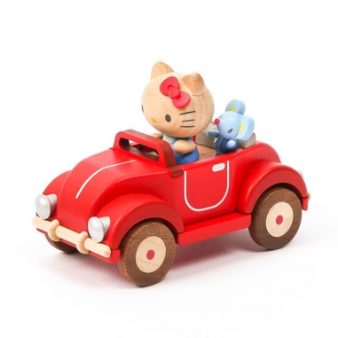 Jean Cultural知音文創 Hello Kitty 主題車音樂鈴
