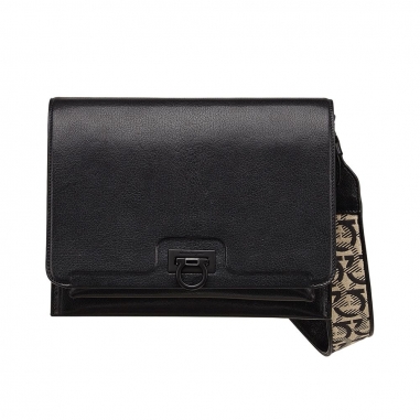 Salvatore Ferragamo費拉格慕 TRIFOLIO TON SUR TON皮包