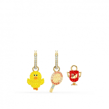 Swarovski施華洛世奇 Line Friends金耳環組