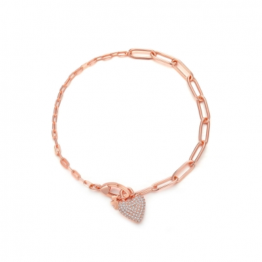 AGATHA璦嘉莎 Chain Heart 手鍊