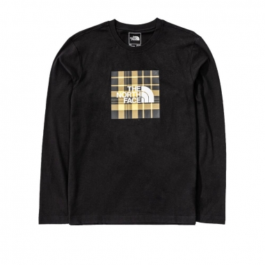 THE NORTH FACETHE NORTH FACE 格紋印花長袖T恤