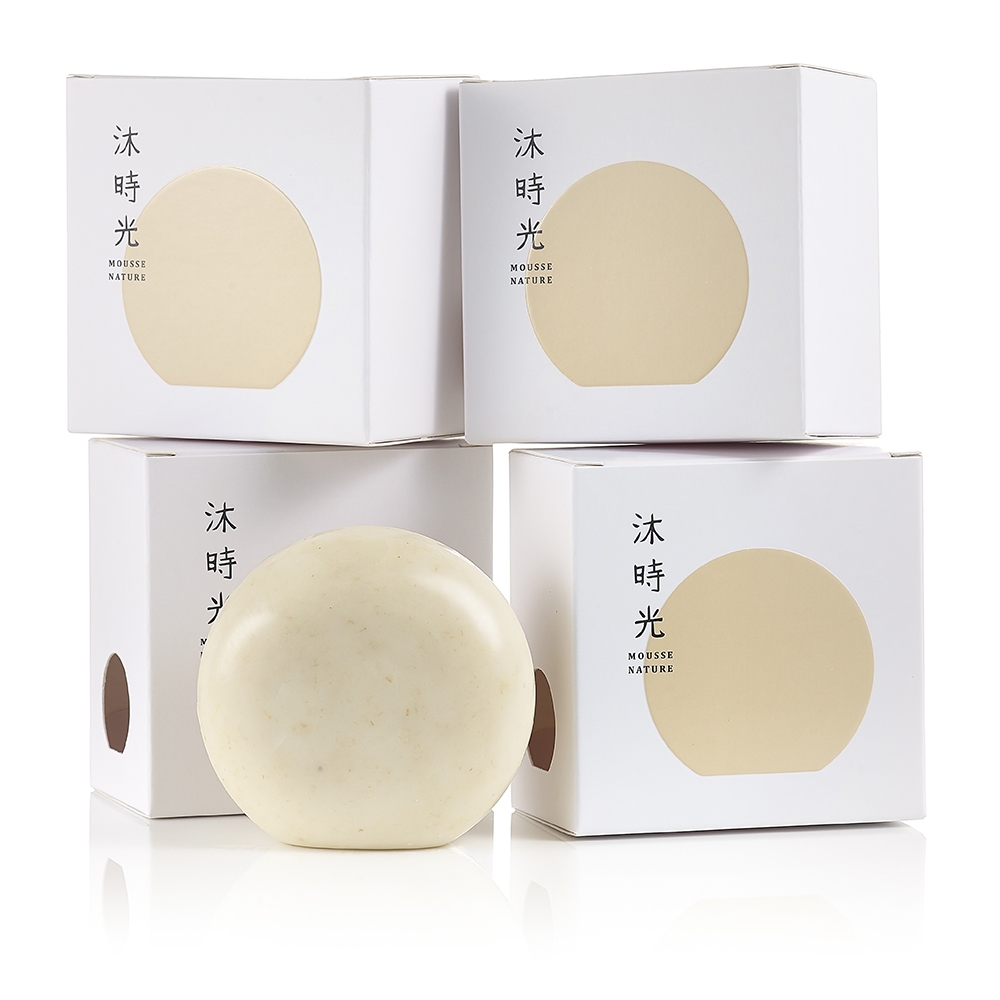 MOUSSE NATURE 溫泉絲瓜薰衣草4入