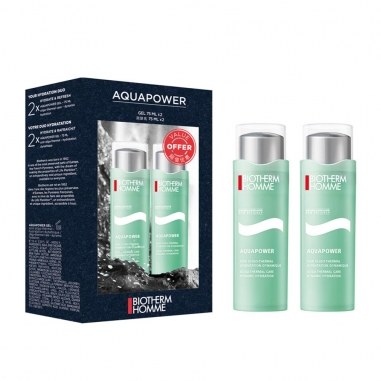 BIOTHERM碧兒泉 男仕活泉多水保濕凝膠兩件裝特惠組