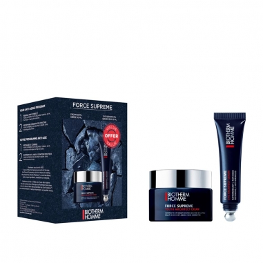 BIOTHERM碧兒泉 男仕超進化極量緊膚凝霜及建構眼部精華特惠組
