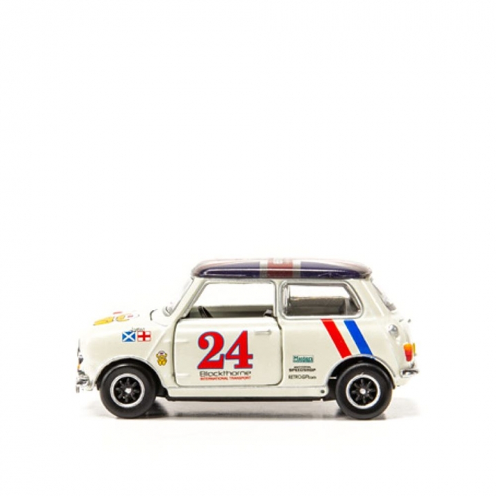 Mini Cooper Racing #24 Hesketh Team - Modèle Alliage Tiny 1/50, Neuf En Boîte, 14+