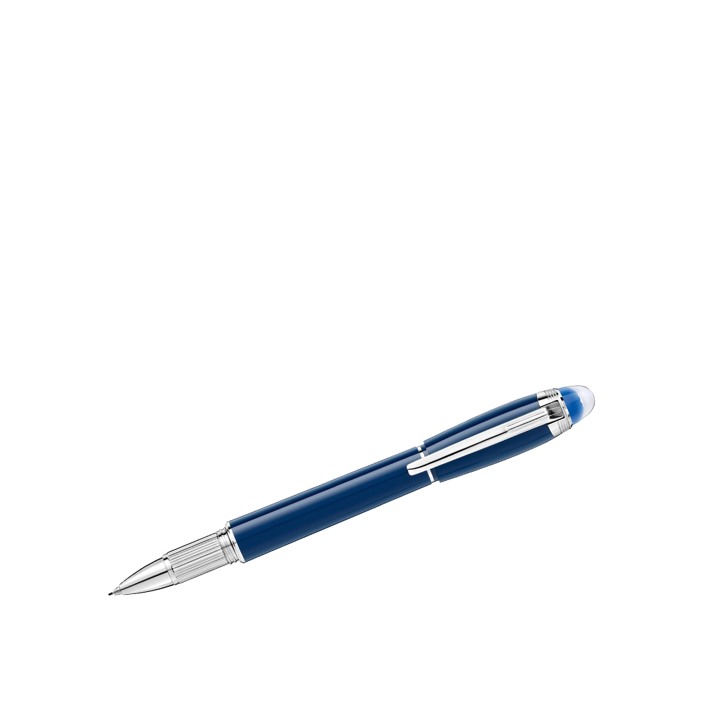Montblanc 星際行者藍色星球系列珍貴樹脂細字筆