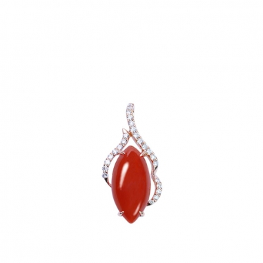 CORAL PENDANT珊瑚項墜