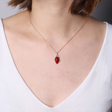 CORAL PENDANT珊瑚項墜