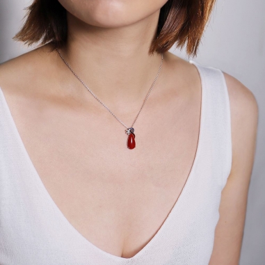 CORAL PENDANT珊瑚項墜