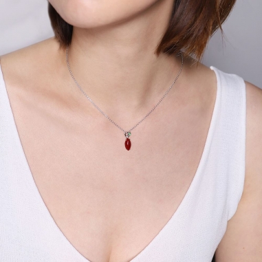 CORAL PENDANT珊瑚項墜