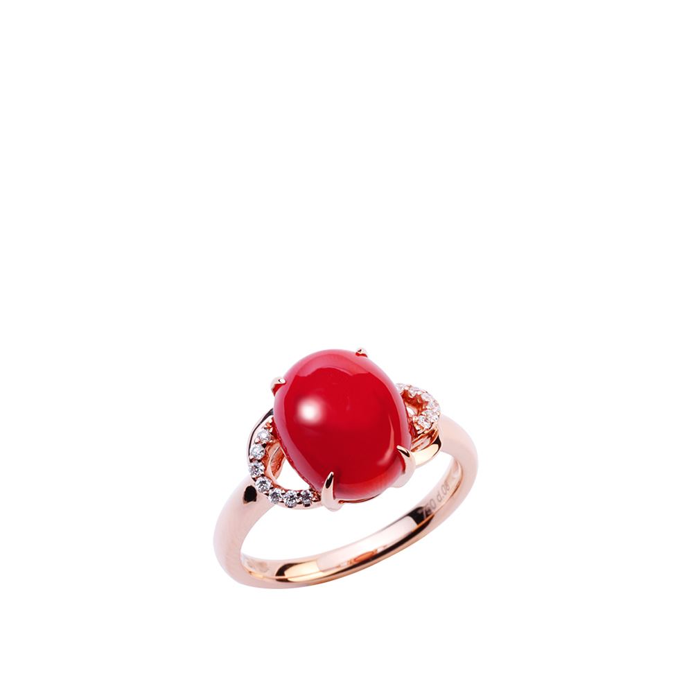 Ever Rich Jewelry 珊瑚戒指
