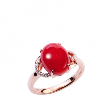 CORAL RING珊瑚戒指