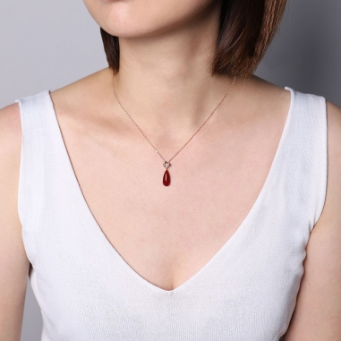 CORAL PENDANT珊瑚項墜