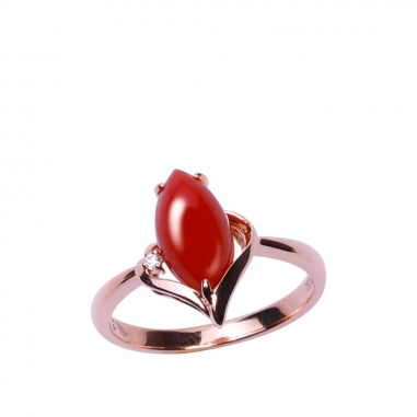 CORAL RING珊瑚戒指