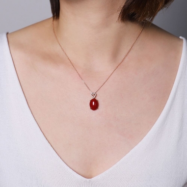 CORAL PENDANT珊瑚項墜