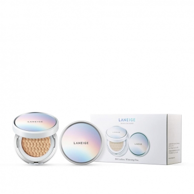 Laneige蘭芝 水聚光淨白氣墊粉霜 SPF50+ PA+++ 兩件裝特惠組