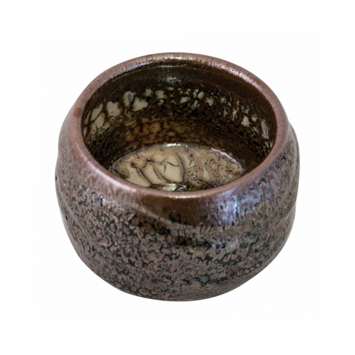 Taiwan Raw ore Hand-made Shino Tea Bowl台灣原礦手作志野茶碗