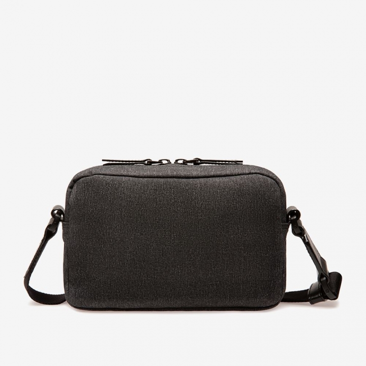 Nylon Mix Cross-Body Bag In GreyRAISE男性斜背包