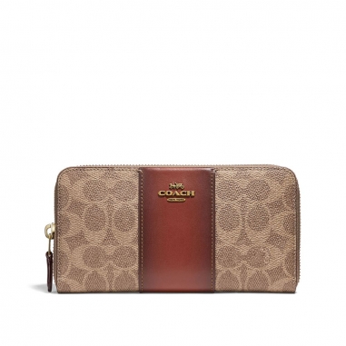 Coach蔻馳(精品) ACCORDION WALLET 皮夾長夾