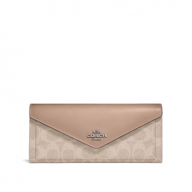 Coach蔻馳(精品) SOFT WALLET 皮夾長夾