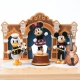 Jean Cultural - 知音文創｜DISNEY 迪士尼系列 復古米奇木製搖擺轉架音樂鈴37771-110989_縮圖