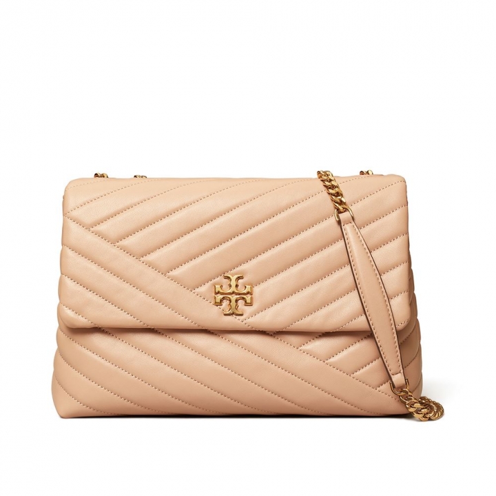 KIRA CHEVRON CONVERTIBLE SHOULDER BAGKIRA CHEVRON肩背包