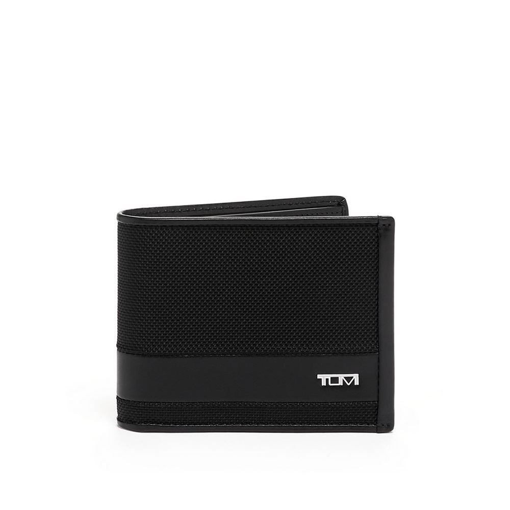 TUMI Alpha SLG系列商務便攜彈道尼龍男士短款錢包
