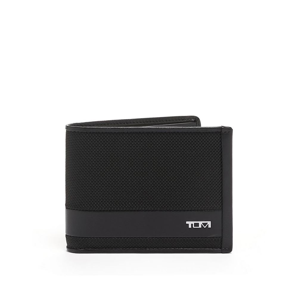 TUMI Alpha SLG系列商務便攜彈道尼龍男士短款錢包