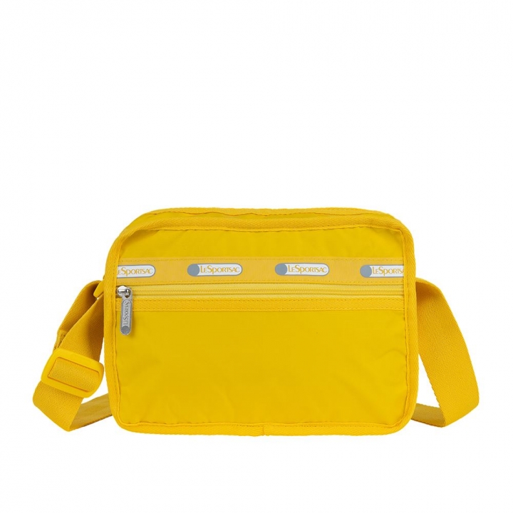 CLASSIC CUBE CROSSBOCLASSIC CUBE CROSSBODY 經典方形斜背包 -復古檸檬黃