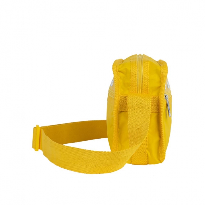 CLASSIC CUBE CROSSBOCLASSIC CUBE CROSSBODY 經典方形斜背包 -復古檸檬黃