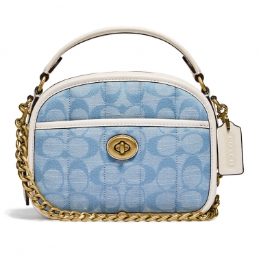 Coach蔻馳(精品) LAUCHBOX TOP HANDLE 17手提包