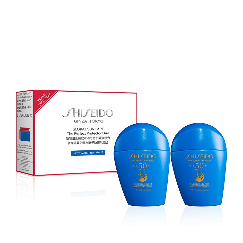 Shiseido 新豔陽夏防曬水離子防曬乳組合