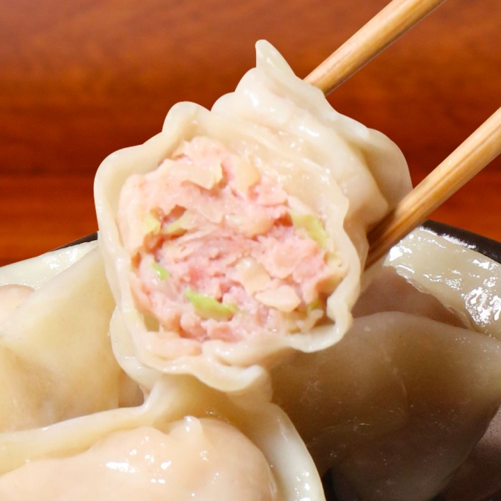  【冷凍食品】冠軍手工豬肉高麗菜水餃*10盒 (100顆)
