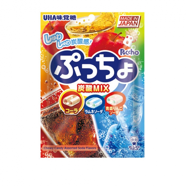  UHA 味覺糖 普超軟糖-綜合汽水味 