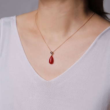 CORAL PENDANT珊瑚項墜