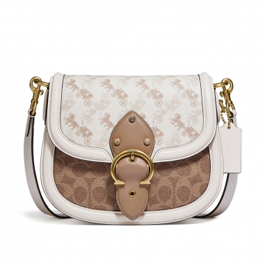 Coach蔻馳(精品) BEAT SADDLE BAG肩背包