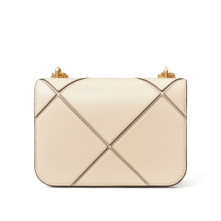 ELEANOR DIAMOND QUILT SMALL CONVERTIBLE SHOULDER BAGELEANOR 菱形格紋小肩背包