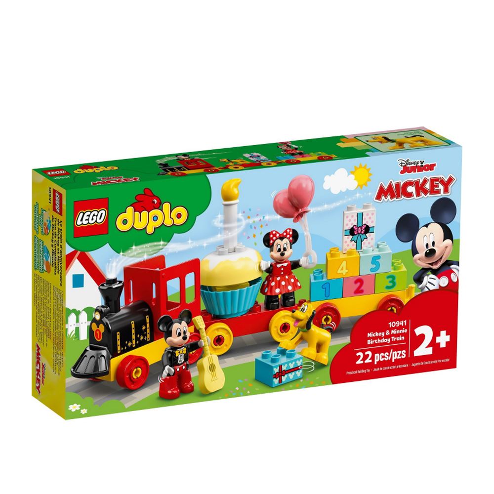 LEGO LEGO 樂高 得寶系列 10941 米奇米妮生日火車