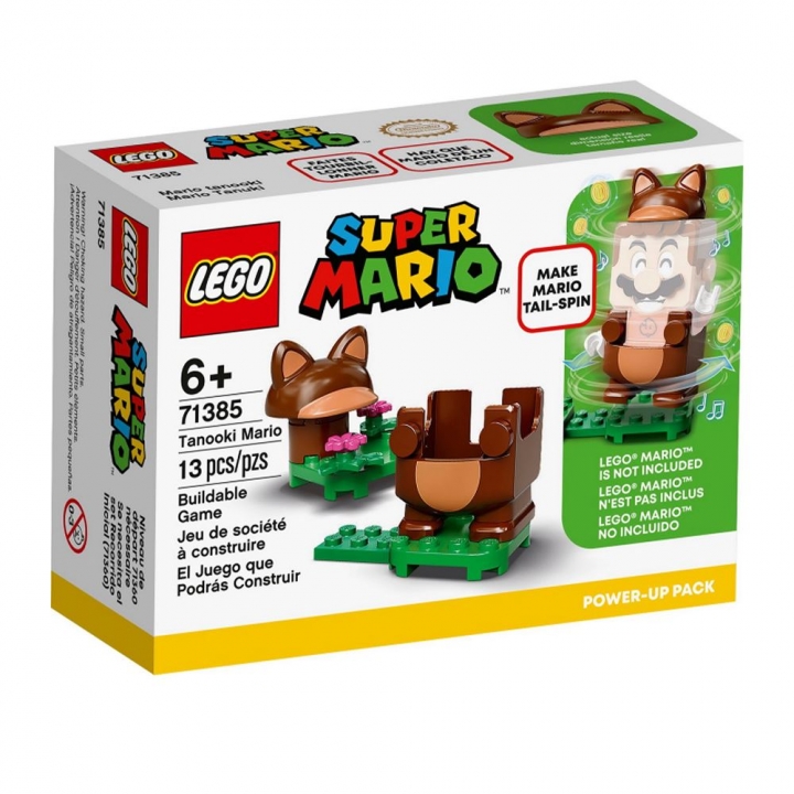  LEGO 71385 超級瑪利歐系列 Tanooki馬力歐增強包