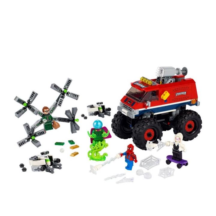  LEGO 76174 超級英雄系列 蜘蛛人輪車大戰神秘客
