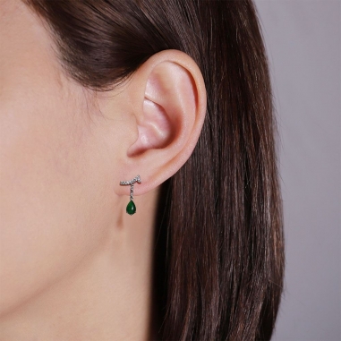 JADE EARRINGS翡翠耳環