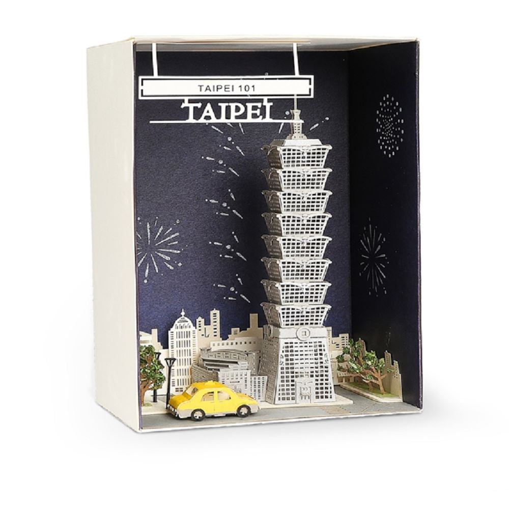 Jean Cultural 知音文創｜紙模型DIY材料包-城市地景紙風景(多款可選)