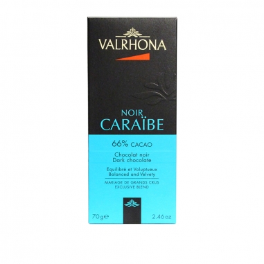 Valrhona法芙娜 66%黑巧克力磚